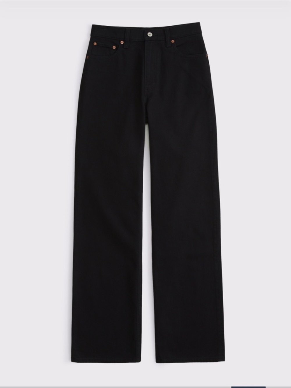 Abercrombie high ride 90s straight jeans